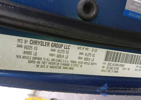 2010 Dodge Challenger Se z USA, uszkodzony, nr VIN 2B3CJ4DV8AH189602